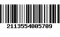 Código de Barras 2113554005709