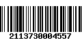 Código de Barras 2113730004557