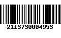 Código de Barras 2113730004953