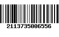 Código de Barras 2113735006556