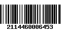 Código de Barras 2114460006453