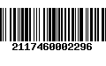 Código de Barras 2117460002296