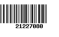 Código de Barras 21227080