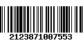 Código de Barras 2123871007553