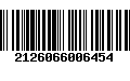 Código de Barras 2126066006454