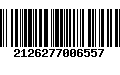 Código de Barras 2126277006557