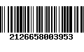 Código de Barras 2126658003953