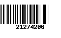 Código de Barras 21274206