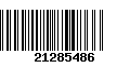 Código de Barras 21285486