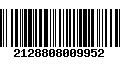 Código de Barras 2128808009952