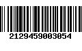 Código de Barras 2129459003054