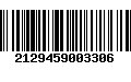 Código de Barras 2129459003306