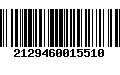 Código de Barras 2129460015510