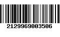 Código de Barras 2129969003506