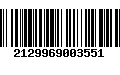 Código de Barras 2129969003551