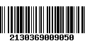 Código de Barras 2130369009050