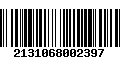 Código de Barras 2131068002397