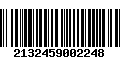 Código de Barras 2132459002248