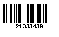 Código de Barras 21333439