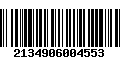 Código de Barras 2134906004553