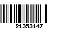 Código de Barras 21353147