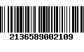 Código de Barras 2136589002109