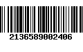 Código de Barras 2136589002406