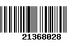 Código de Barras 21368028