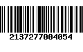 Código de Barras 2137277004054