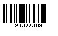 Código de Barras 21377389