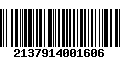 Código de Barras 2137914001606