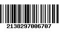 Código de Barras 2138297006707