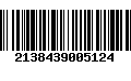 Código de Barras 2138439005124