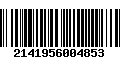 Código de Barras 2141956004853