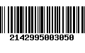 Código de Barras 2142995003050