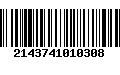 Código de Barras 2143741010308