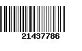 Código de Barras 21437786