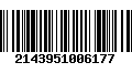 Código de Barras 2143951006177