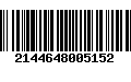 Código de Barras 2144648005152