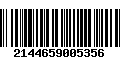 Código de Barras 2144659005356