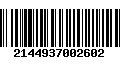 Código de Barras 2144937002602