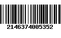 Código de Barras 2146374005352