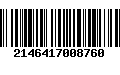 Código de Barras 2146417008760