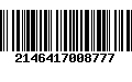 Código de Barras 2146417008777