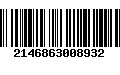 Código de Barras 2146863008932