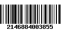 Código de Barras 2146884003855