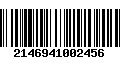 Código de Barras 2146941002456