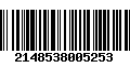 Código de Barras 2148538005253