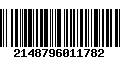 Código de Barras 2148796011782