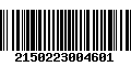 Código de Barras 2150223004601